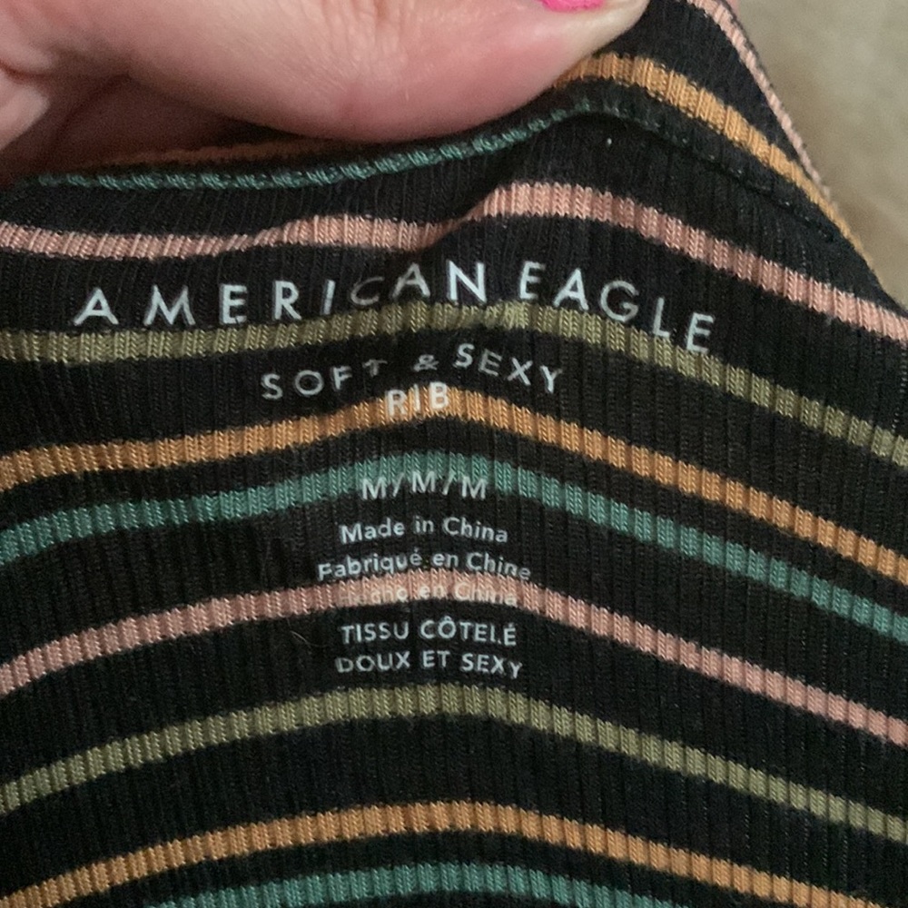 American Eagle Ribbed Shirt - Picture 3 of 3